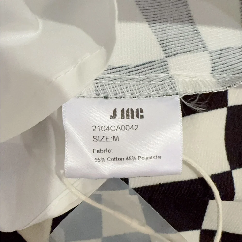 J.ING Black White Mini Skirt Size M NWT - Picture 6 of 7